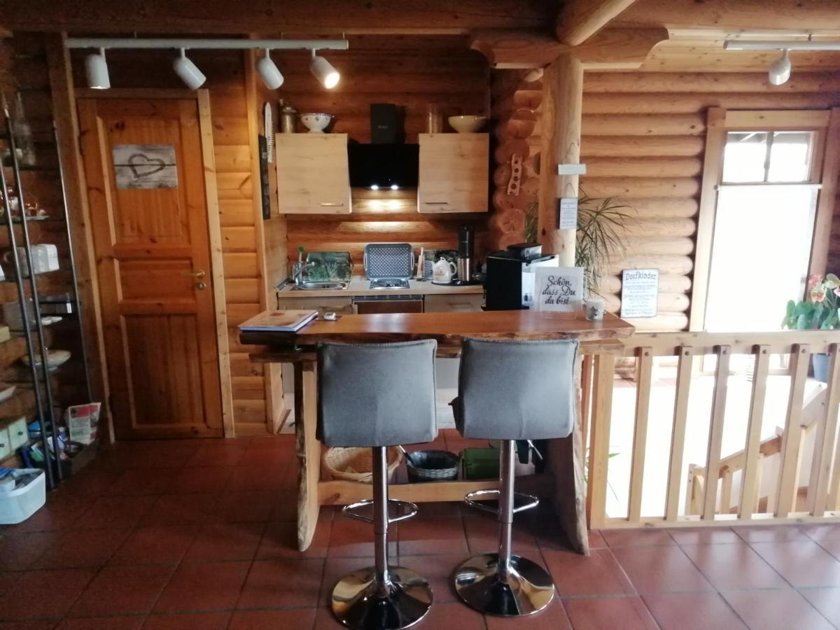 Ferienwohnung Blockhaus Juka Vinningen Exterior foto